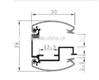 Foshan Factory Light Box Aluminium Extrusion Plant photo-5