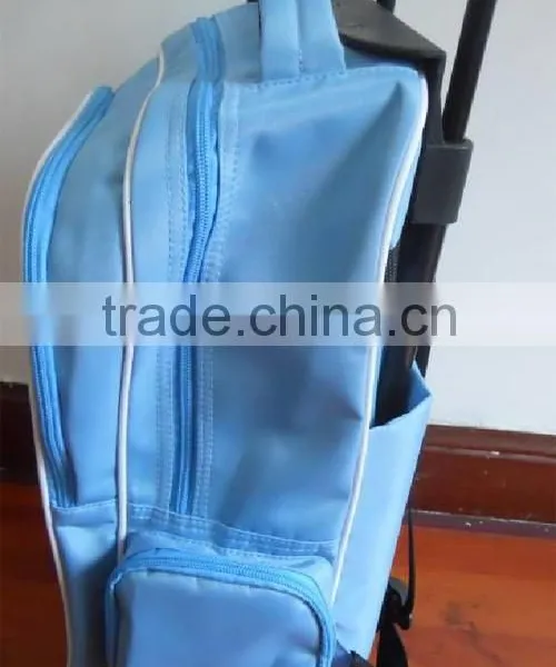 Cute Kid School Trolley Bag Wheeled School Backpack(TROB15-001) photo-3