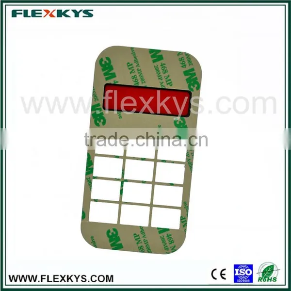 Safe Case Application Glossy PET Transparency Window Membrane Switch photo-2