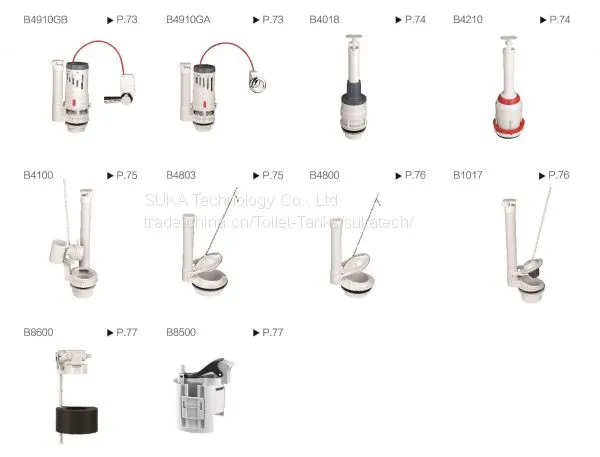 Flush/Outlet Valve/Flapper/Tank Fitting/toilet/sanitary
