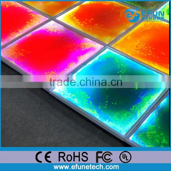 Wholesale Luxury Decorative Vinly Floor,non-slip Magic Color Lava Liquid Floor Tiles photo-2