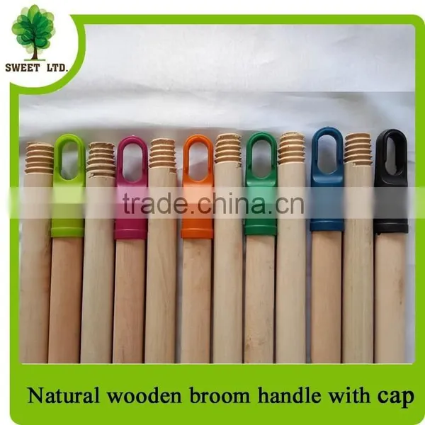 Natural Wood Handle Broomstick photo-3