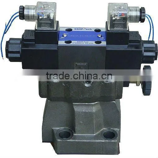 Yuken Series Hydraulic Valves Low Noise Type Solenoid Controlled Relief Valves S-BSG-03/06/10,-51/51/51 photo-4