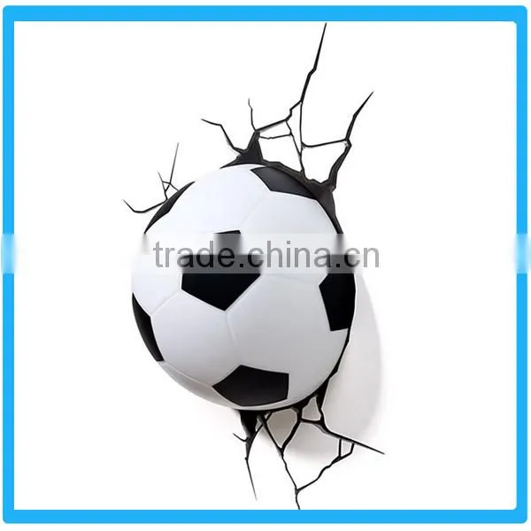 New Hot Football Shaped LED Sensor Night Light,Children Creative Gifts LED Lights,Wall Paper Night Light photo-3