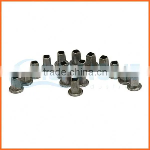 High Quality Black Painting Hollow Rivets photo-2