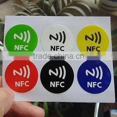 13.56MHz Custom Printed Rewritable RFID NFC Tag Label Sticker (SL-1002) photo-2