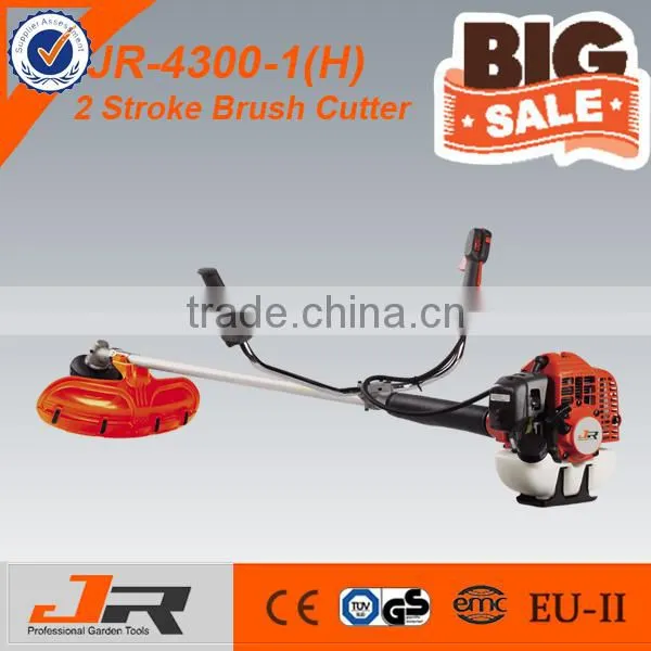 JR-4300-1H 43CC двухтактный садовый инструмент - косилка для травы, рубитель кустарников