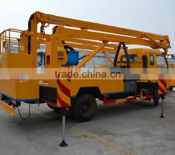 Factory Directly Sale Dongfeng 16~18m High Working Truck With One and Half Cab photo-2