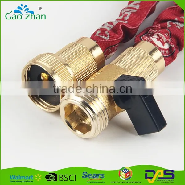 Custom Logo Priting Brass Fitting Magic Flexible Garden Water Hose 25 50 75 100 150 FT photo-4