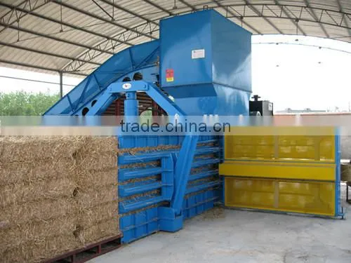 Save big space round/square baler machine