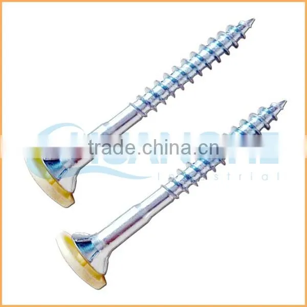 China Factory Sales Flat Hex Head Furniture Screw photo-4