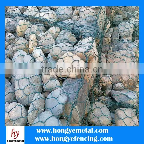 High Zinc Galvanized Gabion Boxes / PVC Coated Gabion Baskets/ Stone Cage (Direct Factory) photo-6