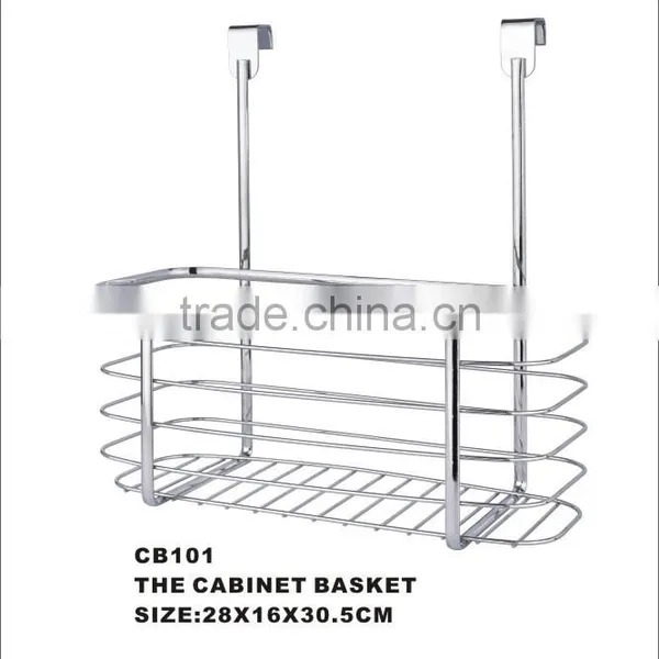 Multifunction Under Shelf Metal Kitchen Storage Basket photo-4