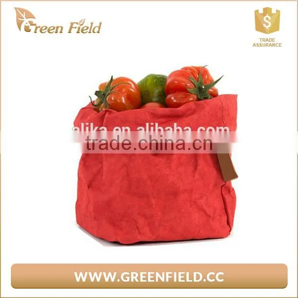 Professional Manufacture OEM Design Washable Kraft Paper Bag Food Keeper Bag photo-5