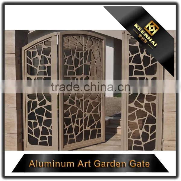 Laser Cut Aluminum Panel Main Entrance Gate Design for Villa photo-2