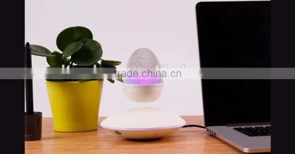 Cool Wireless Bluetooth MP3 Magnetic Suspension Speaker With Color Conversion Stereo Sound Music For USB Charging photo-4