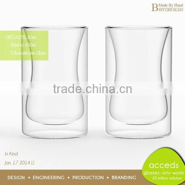Hot Selling Handmade Pyrex Thin Glass Cup photo-3
