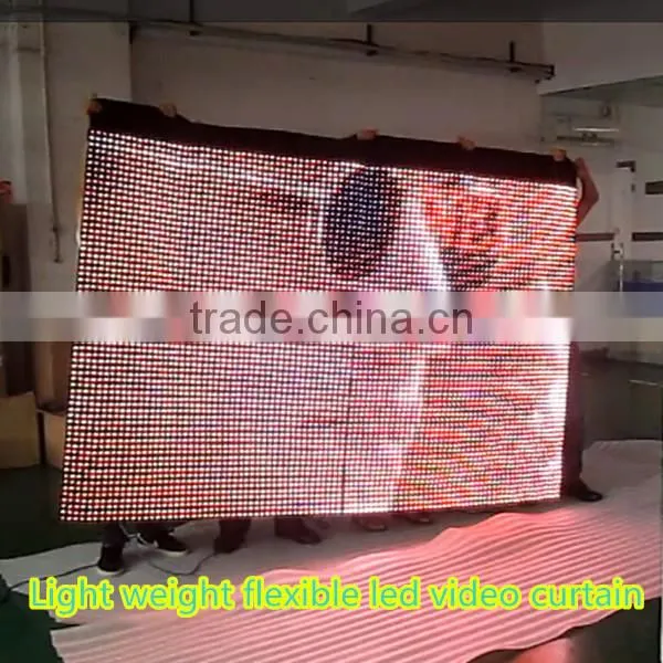 P25 mm Foldable Replacement Indoor Flexible Led Screen photo-4
