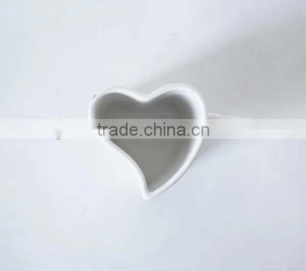 Heart Shape Ceramic Couple Cup photo-5
