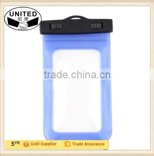 5.7 Inch Waterproof PVC Diving Bag Underwater Pouch Case For Galaxy s5 For Galaxy Note 3 2 s4 Fit for S6/s6 Edge photo-2