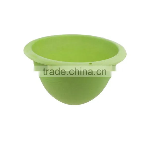 Ecological Best Quality Hot Selling Bamboo Fiber Powder Hanging Flowerpot photo-2
