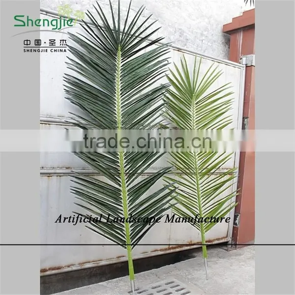 SJZJN 111 Big Amazing Balm Tree Leaves/High Imitation Palm Tree Leaves Made in China Hot Sale photo-5