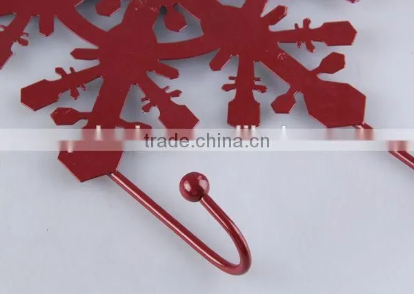 New Design Snowflake Shape Iron Hook photo-2