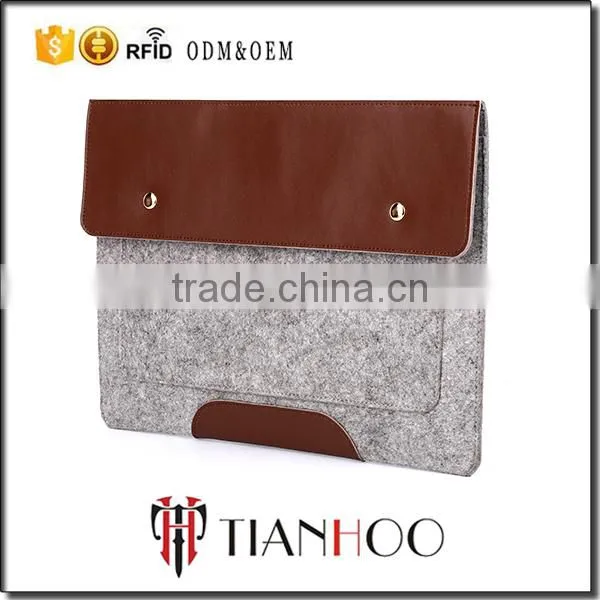 China Supplier Fashion PU Leather Hand Bags Whit Genuine Leather Clutch Bag photo-2