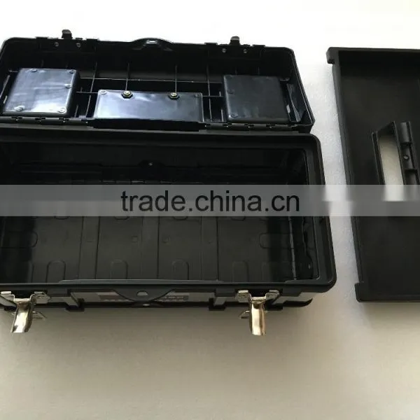 14" STAINLESS STEEL TOOL BOX WITH PLASTIC HANDLE photo-3