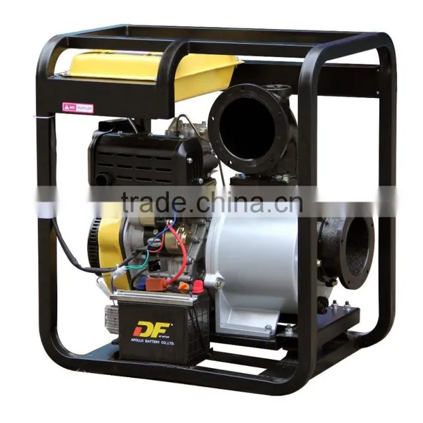 DP60 Electric Start With Big Fuel Tank 6 Inch Diesel Water Pump photo-4