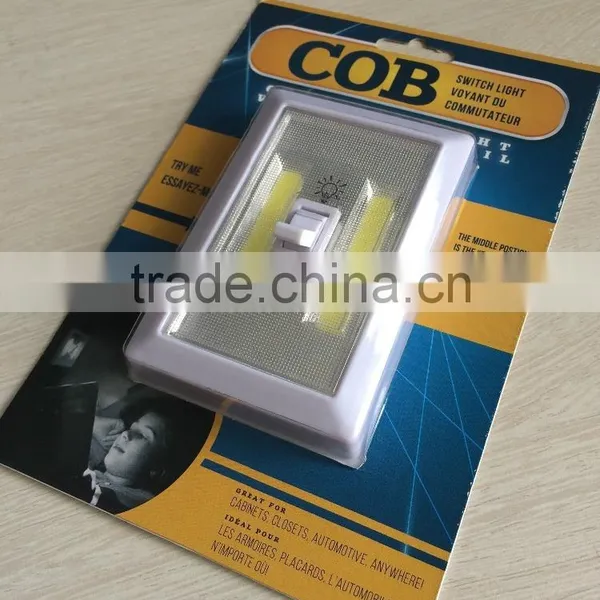 2016 as Seen on tv Wireless 3W LED COB Closet Touch Switch Power Light photo-3
