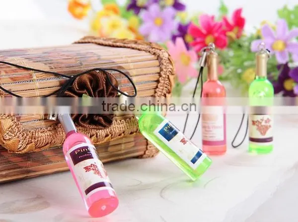 Cheap Lovely Wine Bottle Key Chain