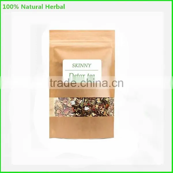 Chinese Packaging Manufacturer Customized Organic 14 Day Tea Bag Blending Skinny Teatox Pack Foil Tea Packaging photo-2