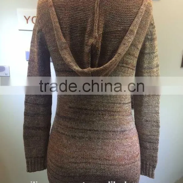 2015 Newest Design Knitted Sweater Pullover Dress photo-3