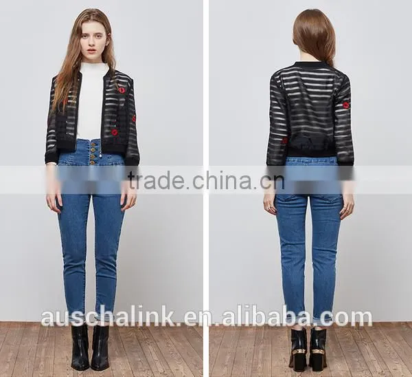 OEM Service New Model Outdoor Young Ladies Jackets Embroidery Designs photo-6