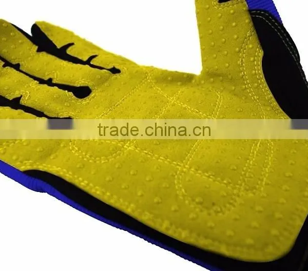 CE EN388 4242 Winter Working Waterproof & Oilproof With Extra Cotton PVC Dotted Impact Safety Working Gloves photo-4