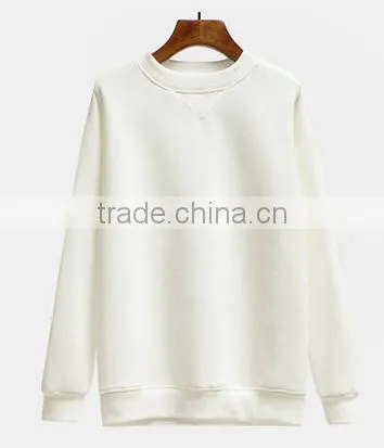 Wholesale Cheaper Customized Designs TC65/35 Fleece Plain Cheaper Crewneck Hoodies&sweatshirt photo-3