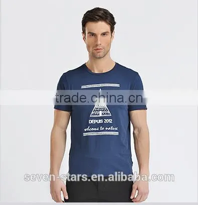 Plain Machine Washable Man T-shirt With High Quality photo-5
