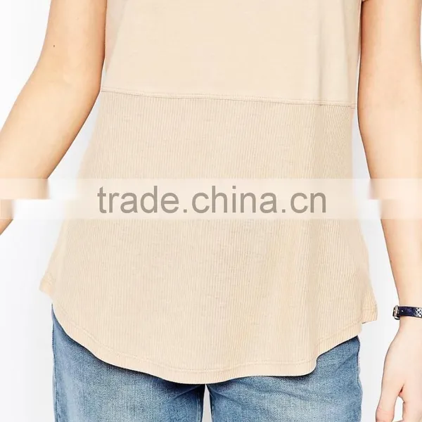 China Wholesale Factory Women's Clothing Blank T-shirt for Women photo-3