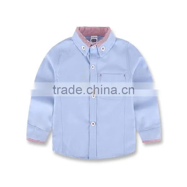 Oem Hot Fashion Shirt, Latest Tailor Made Children's Uniform Shirts photo-4