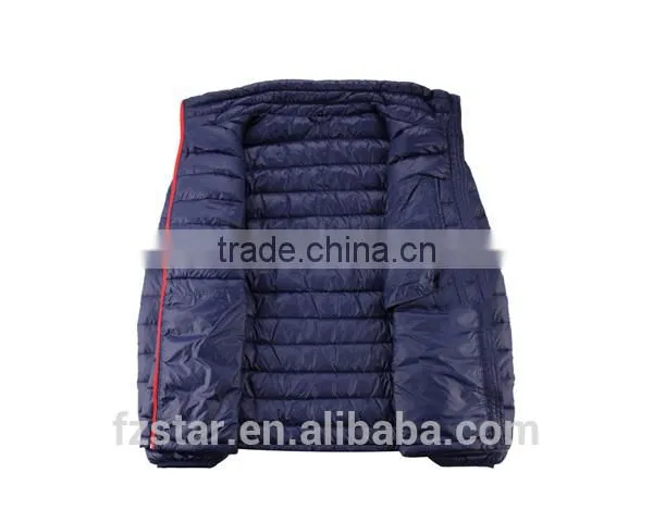 Winter Nylon Ultralight Duck Down Jacket for Man M1072 photo-3