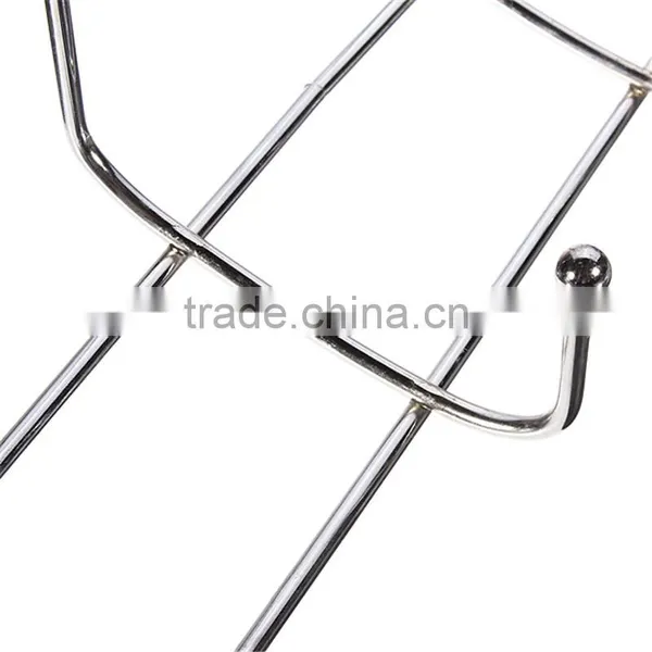 Lowest Price New Chrome Stainless Steel Door Hanger Storage Hat Coat Towel Hook Clothes Hanging With 12 Hooks photo-6