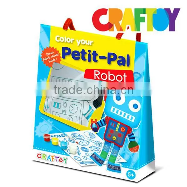 Art & Craft Kit Color Your Robot Doll Charm photo-2