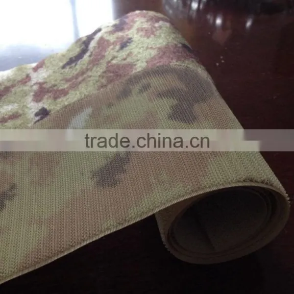 Hot Sell Quality 100% Nylon Hook and Loop Camouflage Hook and Loop Tape photo-2