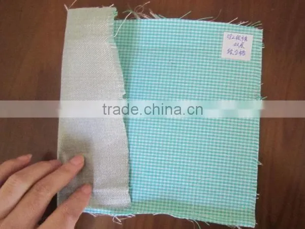 Radiation Proof Fabric Silver Fiber Stainless Steel Fiber Fabric photo-3