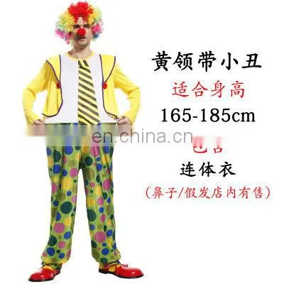 In Stock Christmas Adult and Kids Clown Costume photo-4