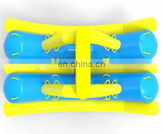 2017 Newest Design Commercial Double Row Water Park Inflatable Seesaw Game photo-5