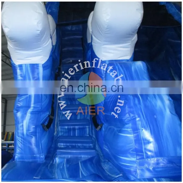 2017 Aier New Design Interactive Children Party Game Colorful Inflatable Slide photo-5