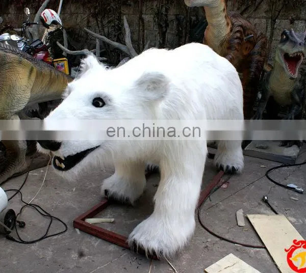 2015 High Quality Life Size Polar Bear Animatronic Animals photo-2