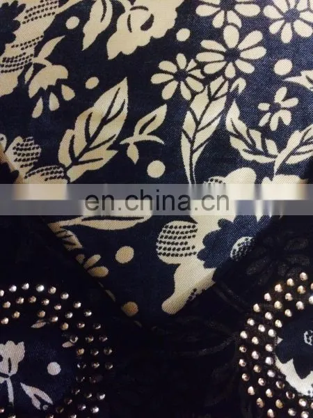 Women's Black Colour Net With Printed Satin Silk Diamond Stone Work Fully Stitched Burkha / Stylish Islamic Wear Abhaya photo-4